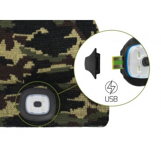 Czapka zimowa Delphin CamouLED UNI