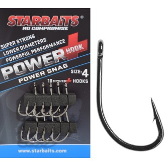 Háček Starbaits Power Snag 10ks