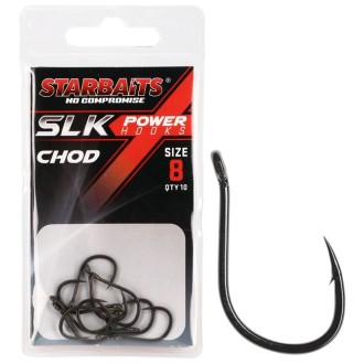 Háčky Starbaits Power Hook PTFE Teflon Chod 10ks