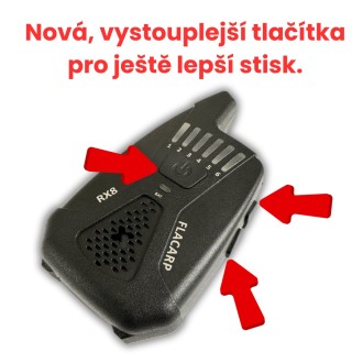 Sada signalizátorů Flacarp X8 3+1