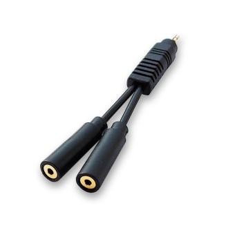 Rozdvojka Flacarp pro připojení příslušenství k signalizátorům 2 x jack 2,5 mm