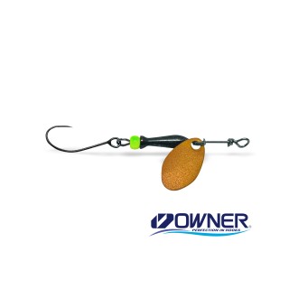 Třpytka Jigovky Classic Barbless Black - Chartreuse Body vel.2